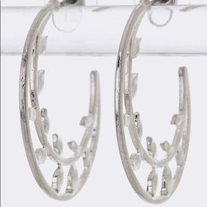 BUNDLE Pierced silver NWT earrings